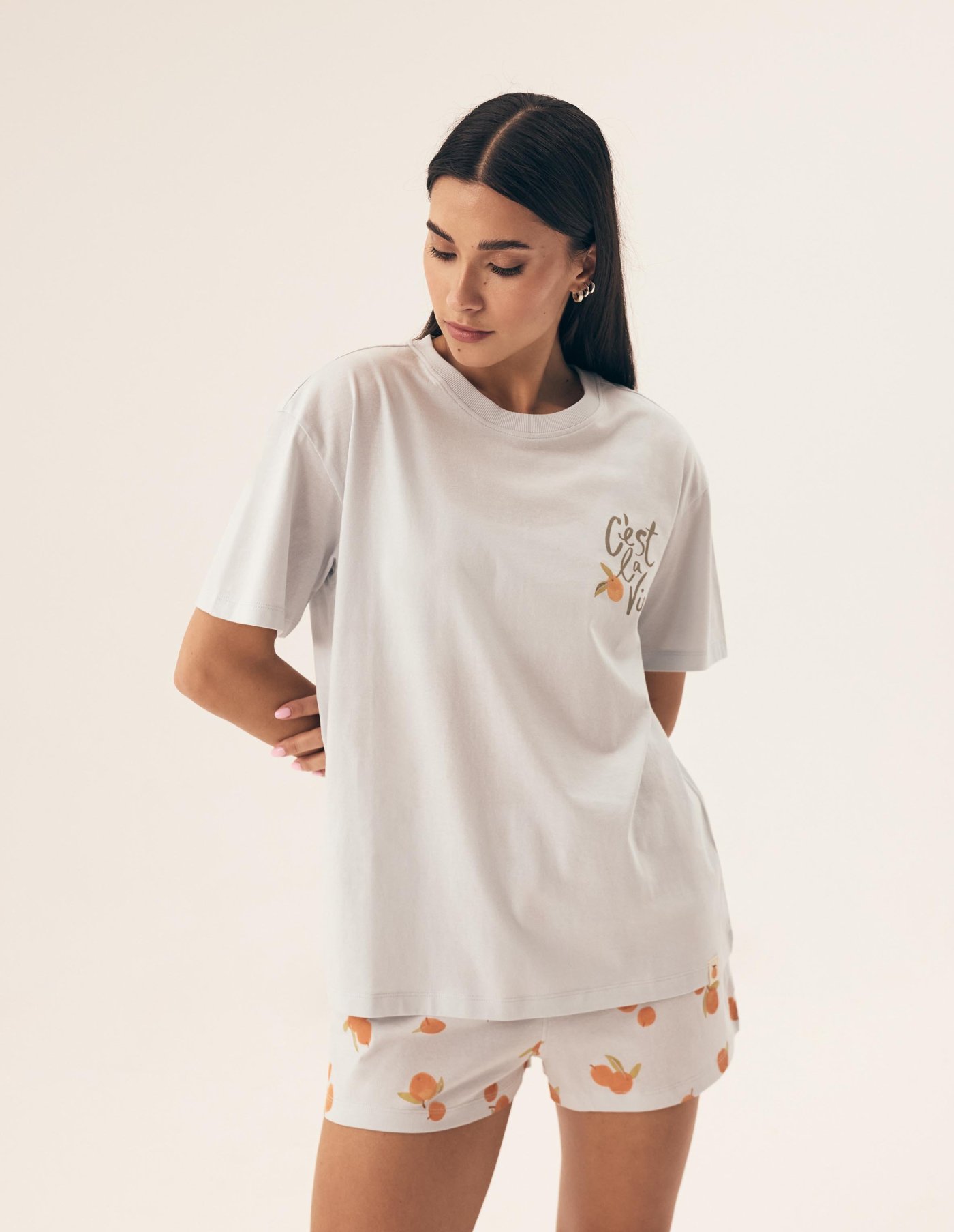 Moda Novator - NARANJA Pizsama -S