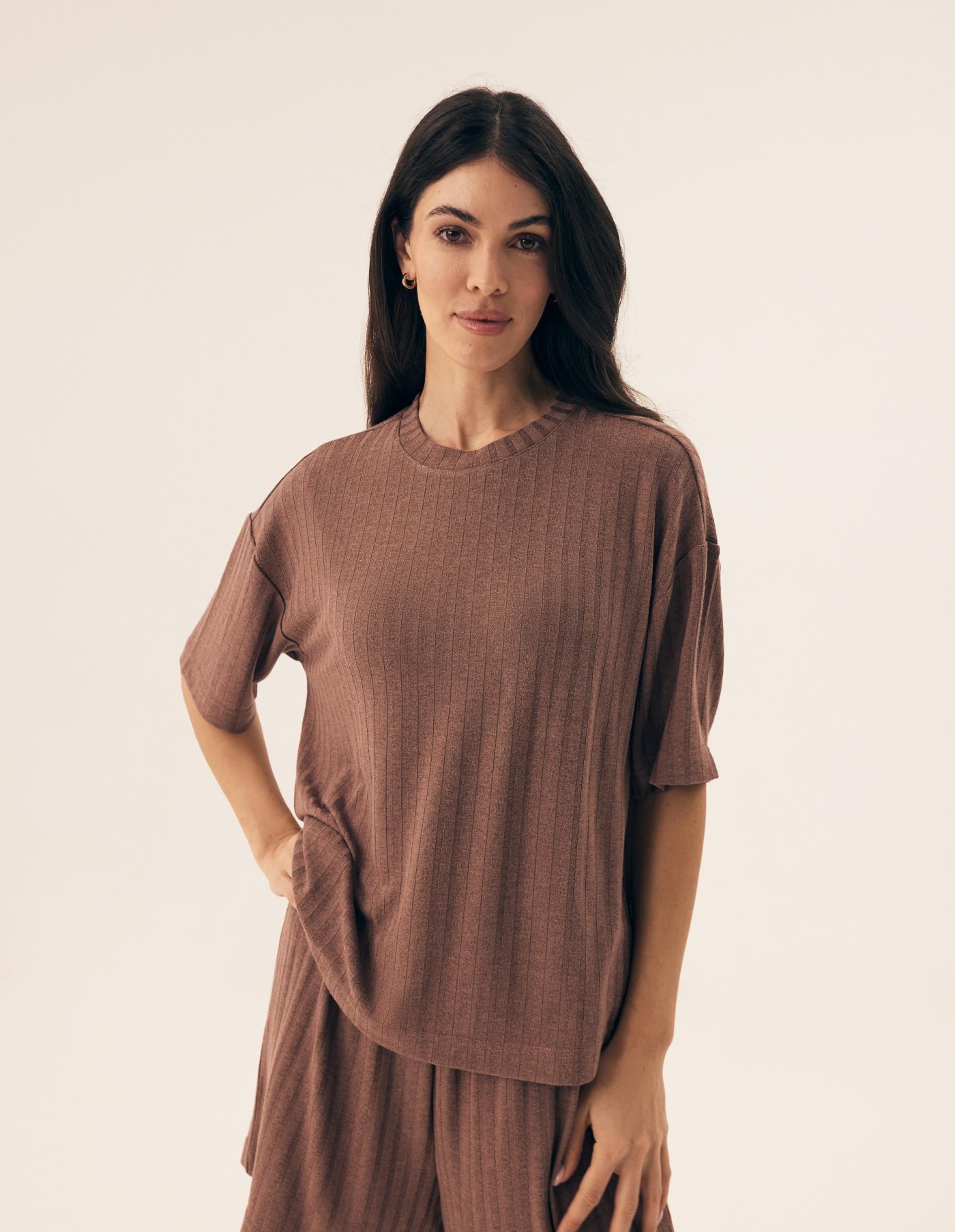 Moda Novator - RAVI Ladie's Szett Rövid Barna - L