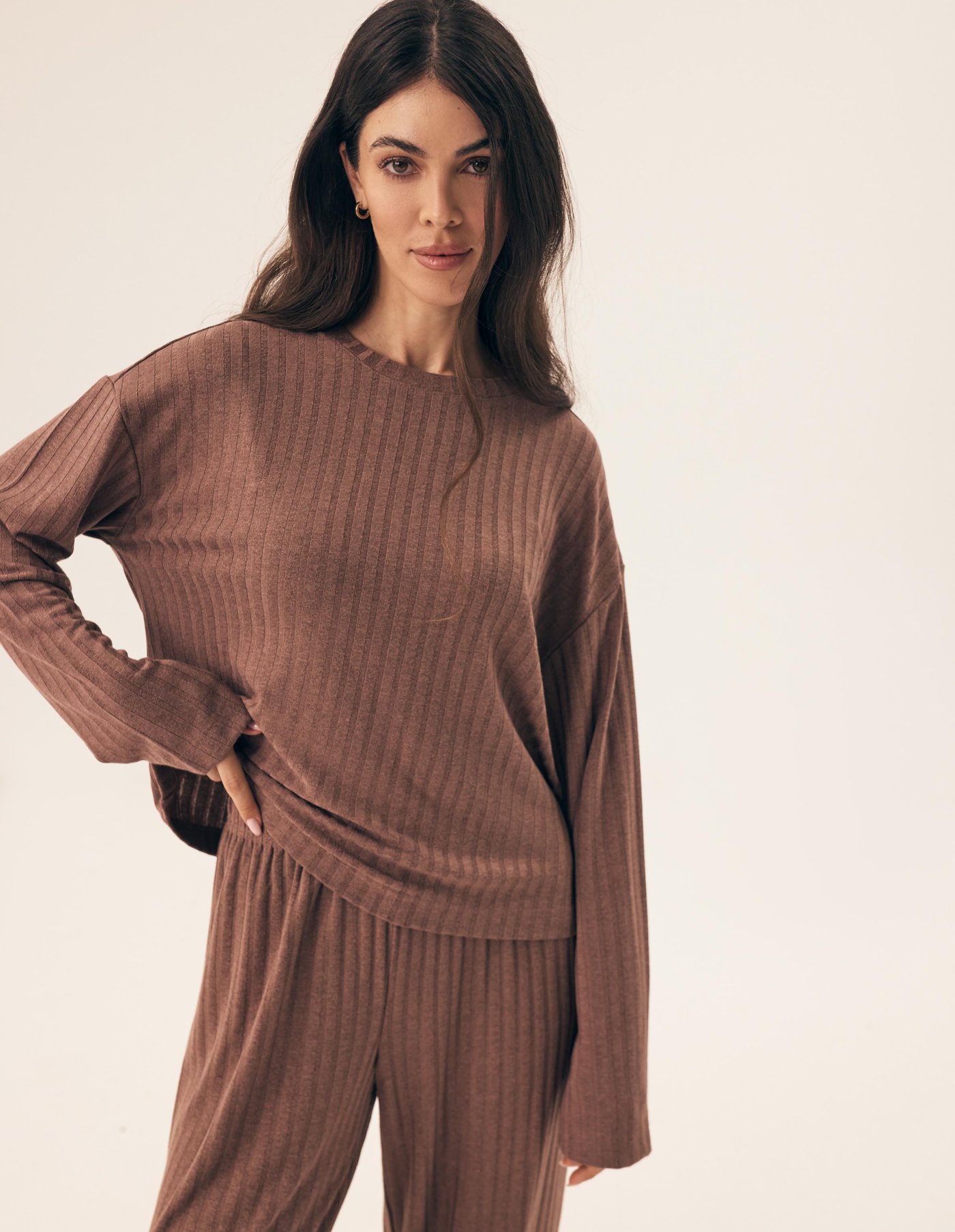 Moda Novator - RAVI Ladie's Szett Barna - L