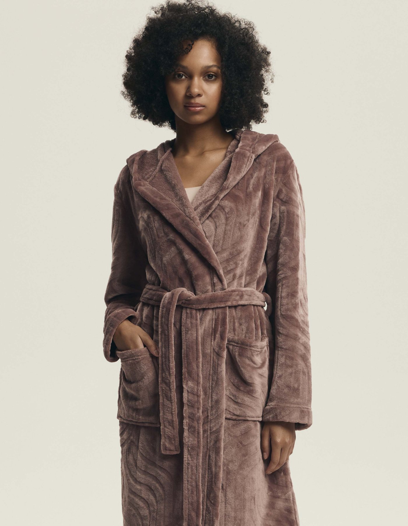 Moda Novator - Devyn ibolya színű női köntös L-es