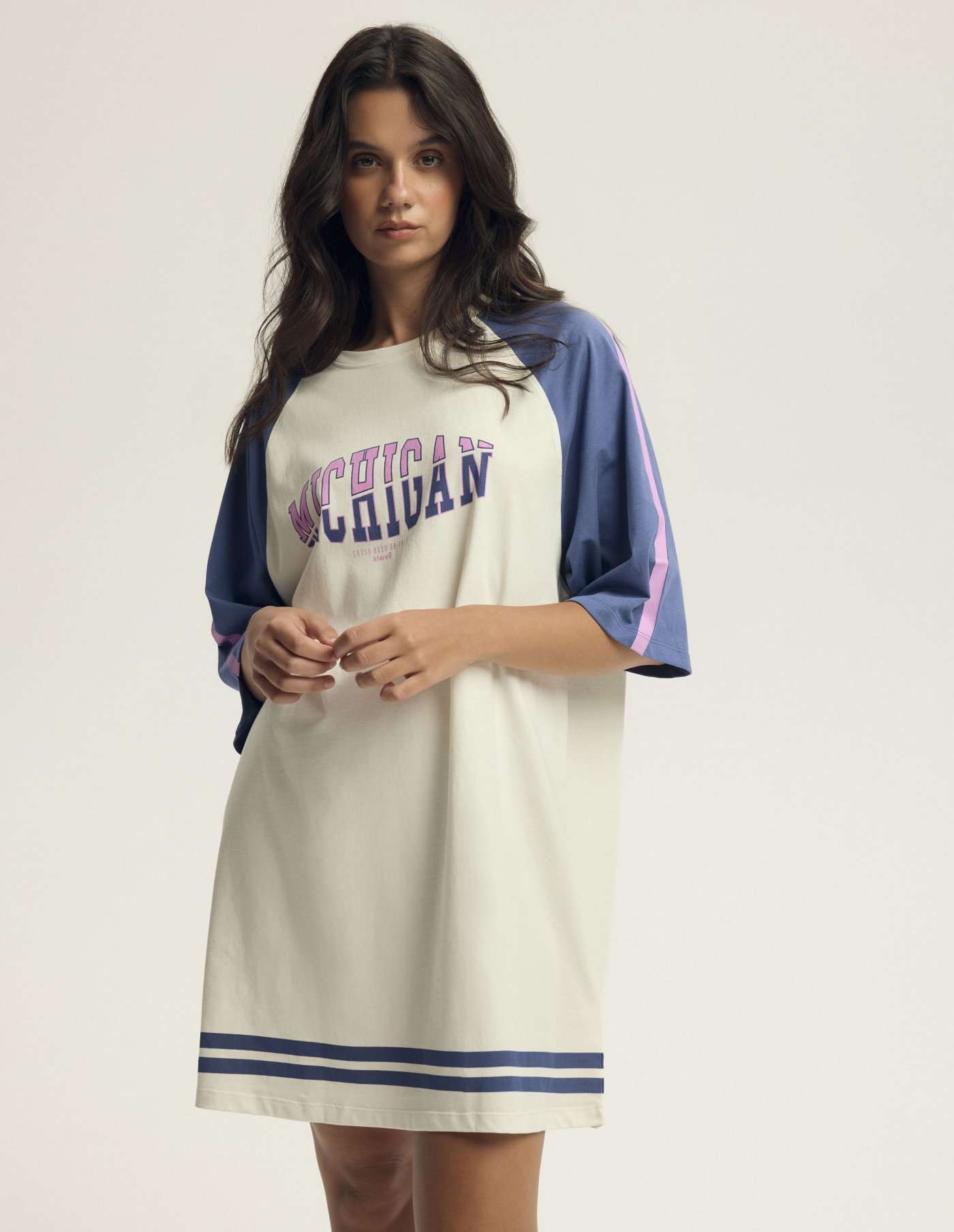 Moda Novator - Bloovii Kelby krém színű hálóing L-es