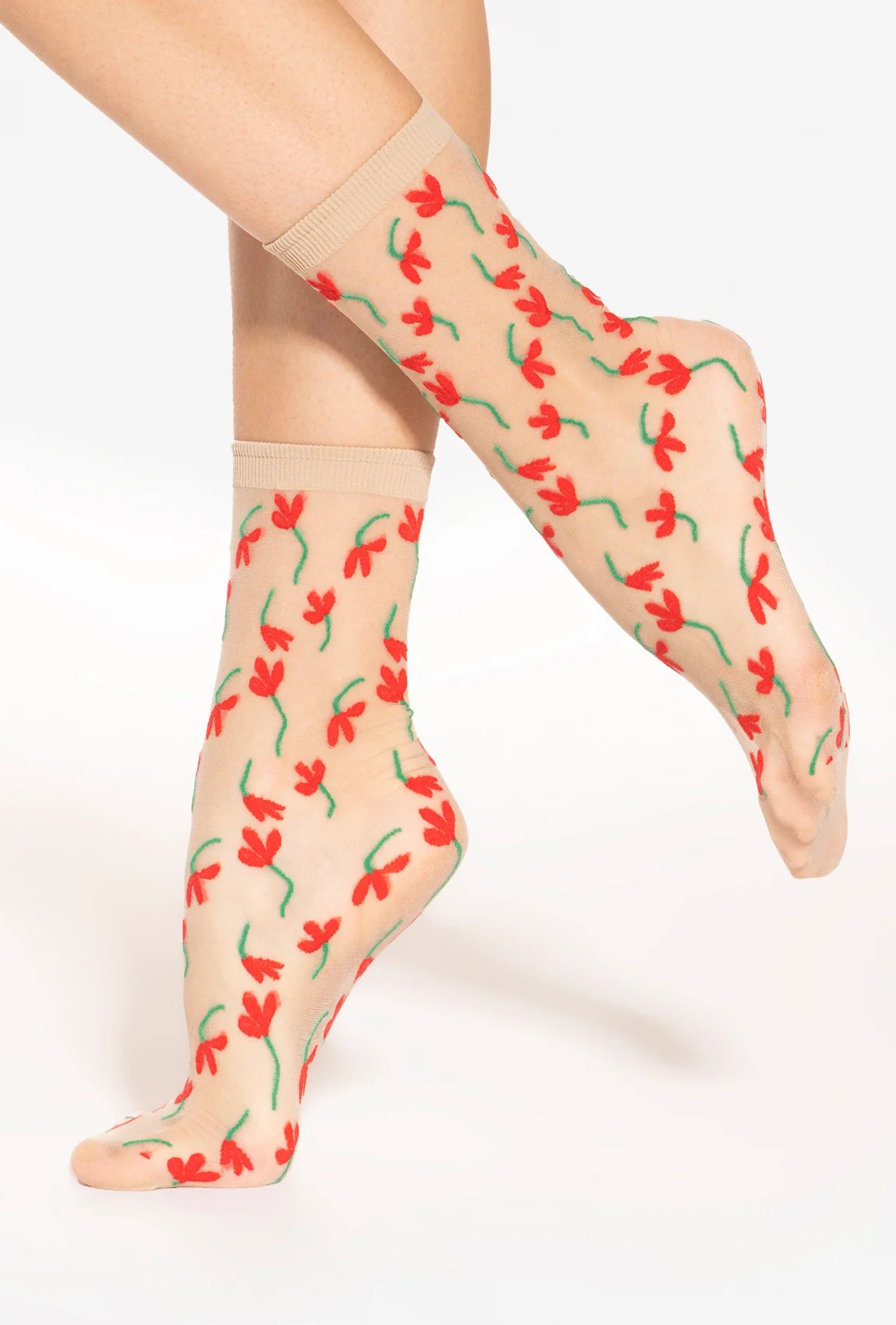 Moda Novator - SPRING VIBES 1 - Natural Red Női zokni harisnya 15 DEN - UNI