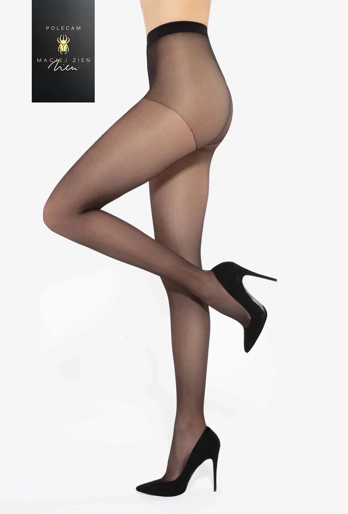 Moda Novator - FORTISSIMA - Nero Rugalmas női harisnyanadrág 15 den - 2-S