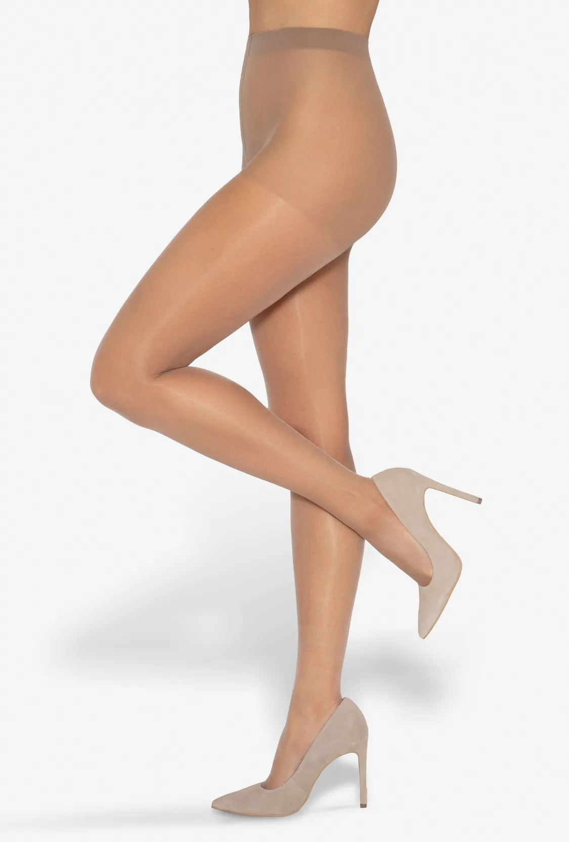 Moda Novator - BB CREME EFFECT - Golden Női sima harisnyanadrág 15 DEN - 2-S