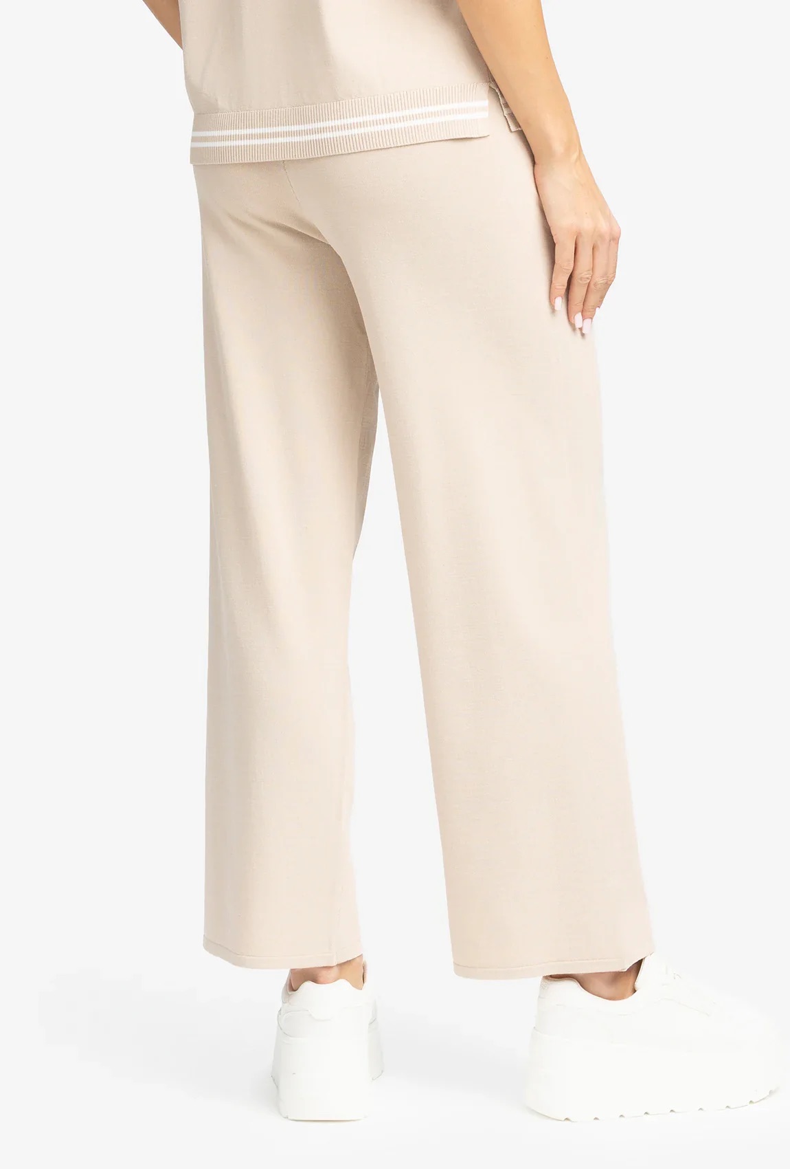 Moda Novator - Elegance hosszú nadrág-Bézs